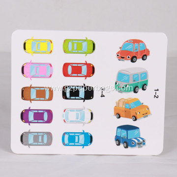 Custom Vehicles Montessori Velcro Quiet Book